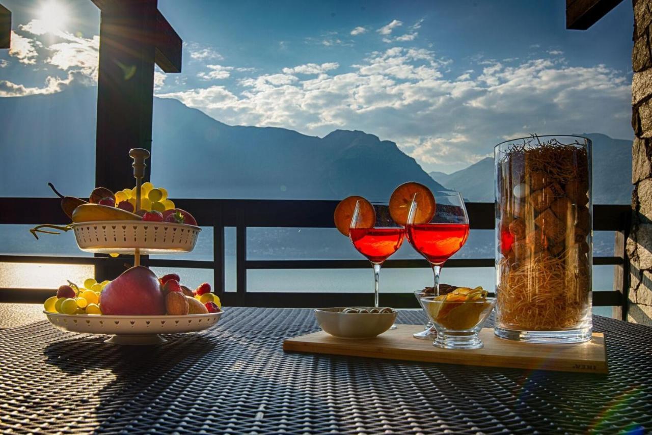 Villa Meraviglia - Villa With Breathtaking Lake Como Views Colico Eksteriør billede